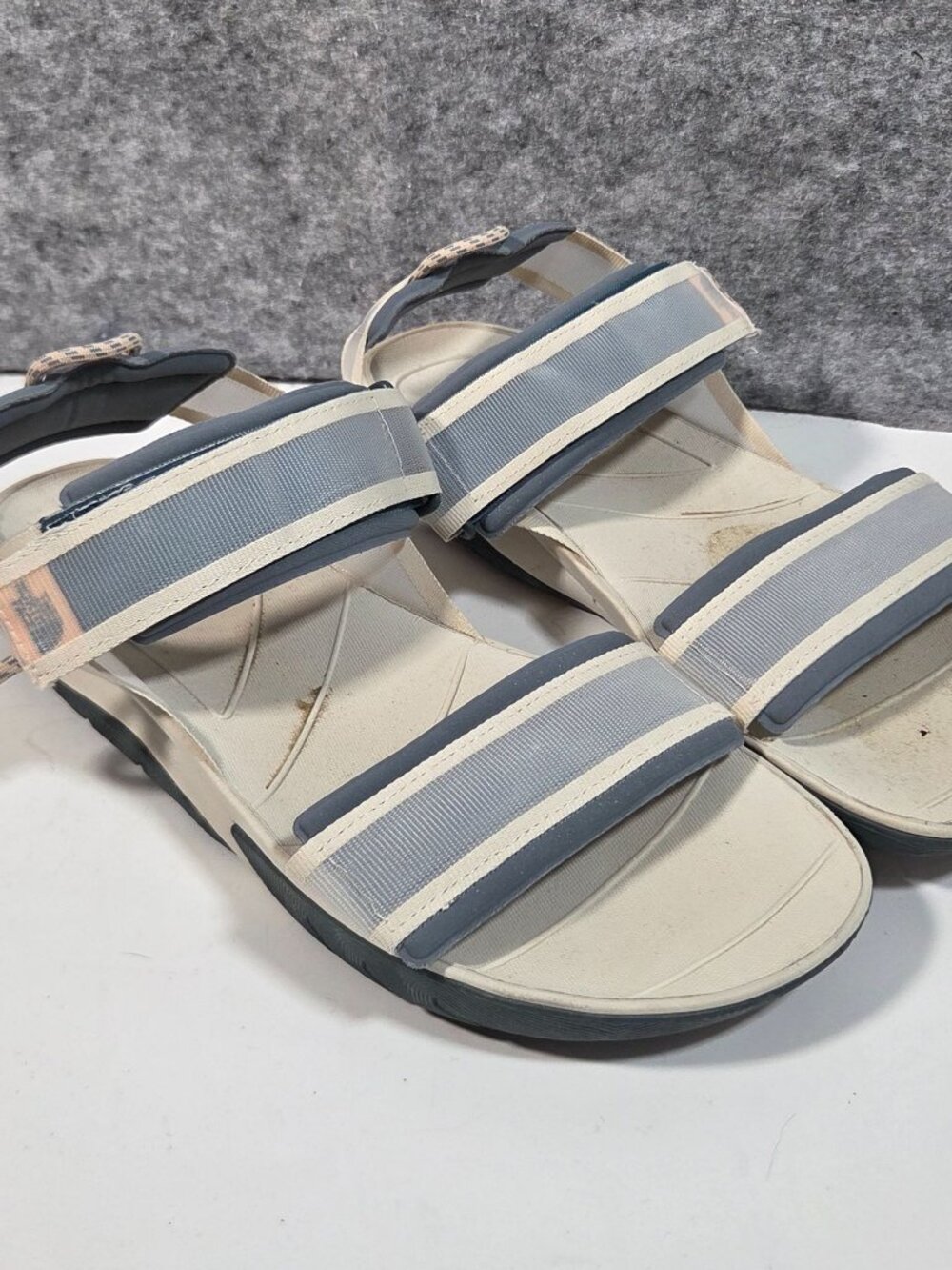 The North Face Skeena Sport Sandals Off White Blue Gorpcore Size 9 Gorpcore,